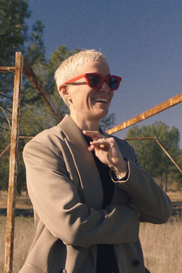 Megan Rapinoe in a promotional image for Rapinoe